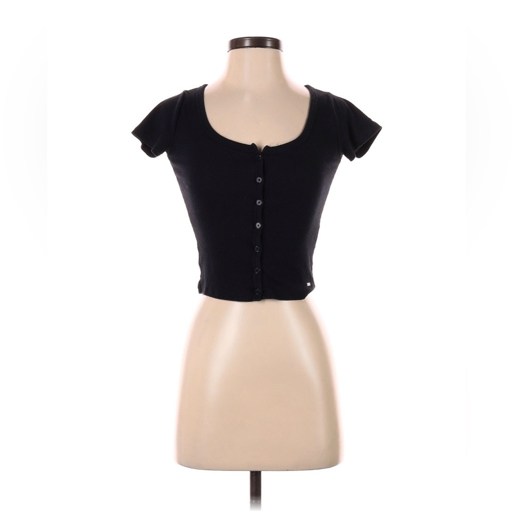 Hollister cropped baby tee